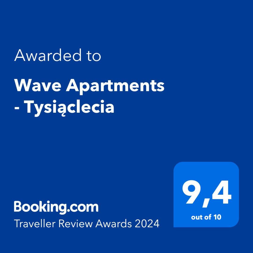 Wave Apartments - Tysiaclecia Гданьск Экстерьер фото